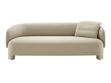 TARU - 3 seater fabric sofa with removable cover by Ligne Roset - view 2